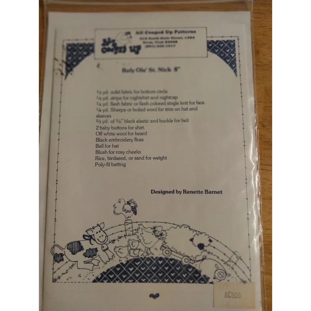 Roly Ole' St. Nick Pattern